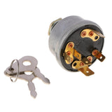 Maxbell 1 Piece Universal Ignition Switch With 2 Keys For Car Tractor 52026659 - Aladdin Shoppers