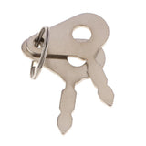 Maxbell 1 Piece Universal Ignition Switch With 2 Keys For Car Tractor 52026659 - Aladdin Shoppers
