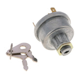 Maxbell 1 Piece Universal Ignition Switch With 2 Keys For Car Tractor 52026659 - Aladdin Shoppers