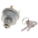 Maxbell 1 Piece Universal Ignition Switch With 2 Keys For Car Tractor 52026659 - Aladdin Shoppers