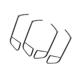 Maxbell Car Interior Door Handle Frame Decor Trim Fit For Audi A4 A5 B8 2009-2016 - Aladdin Shoppers