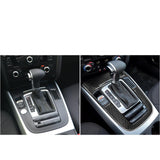 Maxbell 1 Set Auto Car Gear Shift Control Panel Carbon Fiber Cover Sticker Replacement for Audi A5 A4L Q5 10-18 09-16 - Aladdin Shoppers