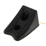 Maxbell Car Wheel Chocks Rubber Anti Slip Pads Stoppers - Black (2 pcs) - Aladdin Shoppers