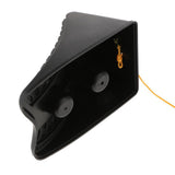 Maxbell Car Wheel Chocks Rubber Anti Slip Pads Stoppers - Black (2 pcs) - Aladdin Shoppers