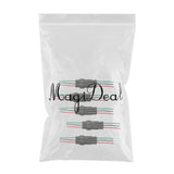 Maxbell Maxbell 3 Pin Way Car Waterproof Electrical Connector Plug with Wire AWG Marine Pack of 5