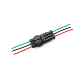 Maxbell Maxbell 3 Pin Way Car Waterproof Electrical Connector Plug with Wire AWG Marine Pack of 5