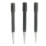 Center Punch, 3Pcs/Set Heavy Duty Centre Punch Steel Metal Spring Loaded Marking Hole Tool - Aladdin Shoppers