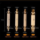 HSS High Speed Steel Screw Extractor Damaged Screw Remover Kit for Rusted, Broken or Stripped Screws and Bolts - Aladdin Shoppers