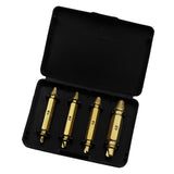 HSS High Speed Steel Screw Extractor Damaged Screw Remover Kit for Rusted, Broken or Stripped Screws and Bolts - Aladdin Shoppers