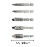 5pcs 1/4 Inch HSS Stripped Screw Extractor Set Easy Out Extractor Set Metric Power Tools Accessories - Aladdin Shoppers