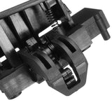 Maxbell 2xGlove Box Front Lid Handle Catch for Fiat Grande Punto 735426145 Black