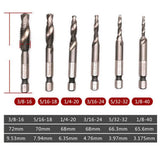M3 M4 M5 M6 M8 M10 Thread Metric Plug Taps Hand Tap Cutter Repair Tool 1/4-inch - Aladdin Shoppers