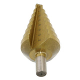 Power Tools Accessories, HSS Cone Drill Bit, 1/4 Inch Shank, 8 Steps, 10, 15, 20, 25, 30, 35, 40, 45mm - Aladdin Shoppers