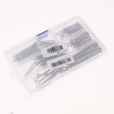 90Pcs Stainless Steel Cotter U Pin Clip Key Fastner Fitting Assortment Kit - Aladdin Shoppers