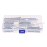 90Pcs Stainless Steel Cotter U Pin Clip Key Fastner Fitting Assortment Kit - Aladdin Shoppers