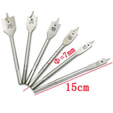 Flat wood drill bit set 6PC woodworking / DIY hole cutting woodwork - Aladdin Shoppers