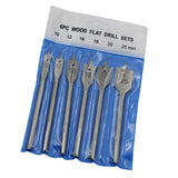 Flat wood drill bit set 6PC woodworking / DIY hole cutting woodwork - Aladdin Shoppers