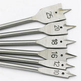 Flat wood drill bit set 6PC woodworking / DIY hole cutting woodwork - Aladdin Shoppers