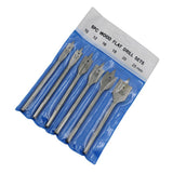 Flat wood drill bit set 6PC woodworking / DIY hole cutting woodwork - Aladdin Shoppers