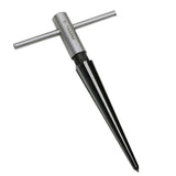 T Handle Taper Reamer Hand Held Tapered Hole Reaming Tool Hardened And Ground Steel Cutting Edge - Aladdin Shoppers
