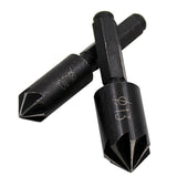 2Pcs Seven-edged Chamfering Counter Sinking End Milling Cutter Bit - Aladdin Shoppers