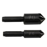 2Pcs Seven-edged Chamfering Counter Sinking End Milling Cutter Bit - Aladdin Shoppers