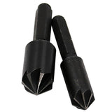 2Pcs Seven-edged Chamfering Counter Sinking End Milling Cutter Bit - Aladdin Shoppers