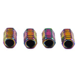 Maxbell Car Hexagonal Valve Cap Tire Valve Caps Automobile Wheel Tire Caps for Bicycles ATV Car Van - Aladdin Shoppers