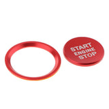 2 Pack Aluminium Steering Wheel Sticker Badge Trim Trapezoid For Audi Red