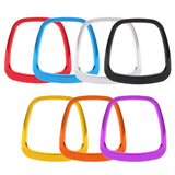 3 Pieces Engine Start Ignition Button Sticker+ Wheel Sticker Badge Trim