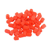 Maxbell 2x100x Plastic Car Bike Motorcycle Truck wheel Tire Valve Stem Caps HOT Red