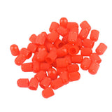 Maxbell 2x100x Plastic Car Bike Motorcycle Truck wheel Tire Valve Stem Caps HOT Red