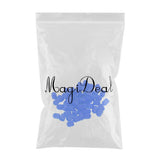 Maxbell 2x100x Plastic Car Bike Motorcycle Truck wheel Tire Valve Stem Caps HOT Blue