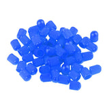 Maxbell 2x100x Plastic Car Bike Motorcycle Truck wheel Tire Valve Stem Caps HOT Blue