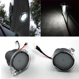 Maxbell 2pcs LED Side Mirror Rear View Under Puddle Lights White 6500K Lamp For Ford - Aladdin Shoppers