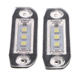 Maxbell Pair LED License Plate Number Light White For Volvo S80 Xc90 S40 V60 S60 C70 - Aladdin Shoppers