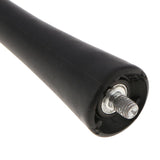 Maxbell 2xBlack Radio Short Stubby Antenna Mast 7'' For Honda Accord 39151-SWA-305