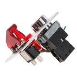 Carbon-look Racing Car 12-24V Ignition Switch Panel Engine Start Push Button - Aladdin Shoppers