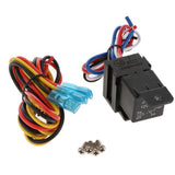 Carbon-look Racing Car 12-24V Ignition Switch Panel Engine Start Push Button - Aladdin Shoppers