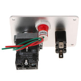 Carbon-look Racing Car 12-24V Ignition Switch Panel Engine Start Push Button - Aladdin Shoppers