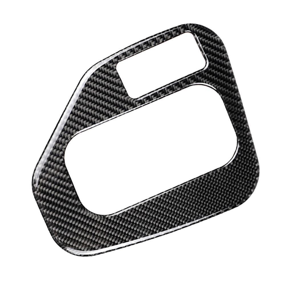 Maxbell Maxbell Carbon Fiber Gear Shift Control Panel Frame Cover Trim For BMW E39 LHD Car Interior Decorative Stickers
