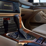 Carbon Fiber Gear Shift Control Panel Frame Cover Trim For BMW E39 LHD Car Interior Decorative Stickers - Aladdin Shoppers