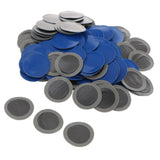 140PCS Auto Car Type Round Puncture Patches Inner Tire Repair Tool 25mm