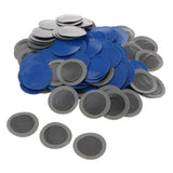 140PCS Auto Car Type Round Puncture Patches Inner Tire Repair Tool 25mm