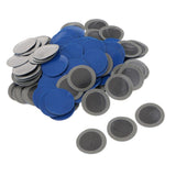 140PCS Auto Car Type Round Puncture Patches Inner Tire Repair Tool 25mm