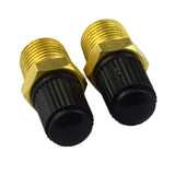 Maxbell Control Devices Brass Tank Valve, 1/8 NPT-2 Pieces