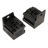 5 Pin Relay Connector Socket with 10 x 6.3mm Terminals, Car Truck Vehicle Relay Case Holder, pack of 2 - Aladdin Shoppers