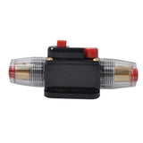 Maxbell 60A In-Line DC Circuit Breaker Manual Reset Stereo/Audio/Car/RV Fuse Holder - Aladdin Shoppers