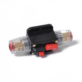 Maxbell 60A In-Line DC Circuit Breaker Manual Reset Stereo/Audio/Car/RV Fuse Holder - Aladdin Shoppers