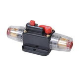 Maxbell 60A In-Line DC Circuit Breaker Manual Reset Stereo/Audio/Car/RV Fuse Holder - Aladdin Shoppers